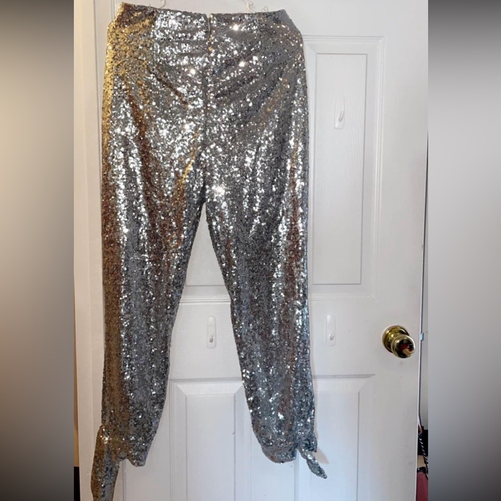 Shoe dazzle sequin pants!